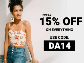 American Eagle Coupon Code: Get Extra 15% OFF on Everything